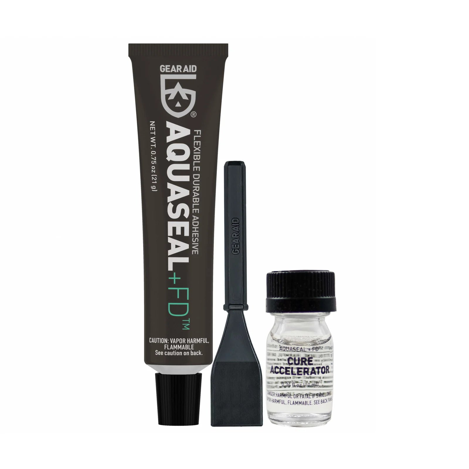 Aquaseal + FD and Cure Accelerator 修補膠與速乾劑|戶外裝備快乾修補膠水防水耐磨|GEARAID