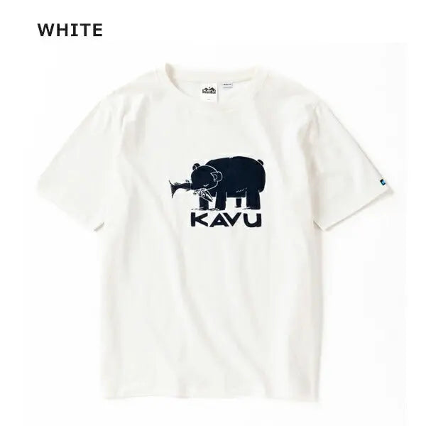 KAVU Hai Bear Tee 高熊T恤 (S24日版) - 遠野倉庫 Yuenye Warehouse