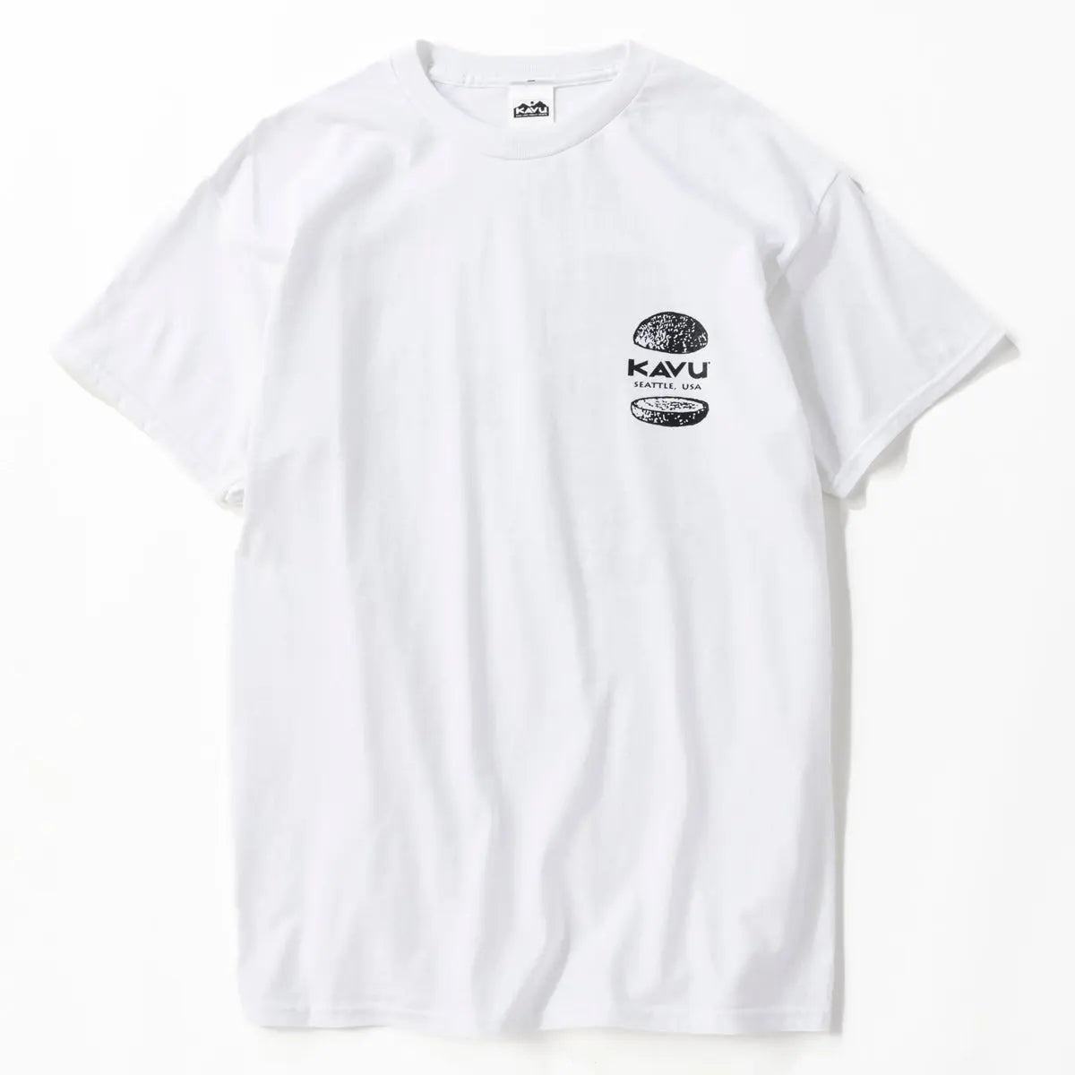 KAVU Burger Tee 漢堡圖案 T 恤 (S24日版) - 遠野倉庫 Yuenye Warehouse