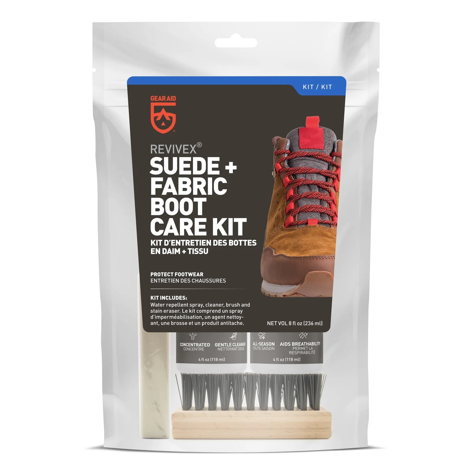 Revivex Suede + Fabric Boot Care Kit|布料鞋清潔防水保養套裝|GEARAID