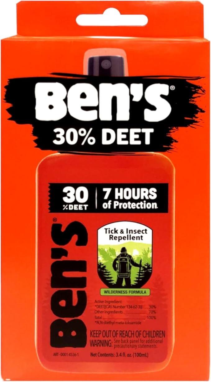 【🇺🇸30% DEET】Ben's 30 Deet Tick & Insect Repellent Pump Spray 蚊怕水 - 遠野倉庫 Yuenye Warehouse