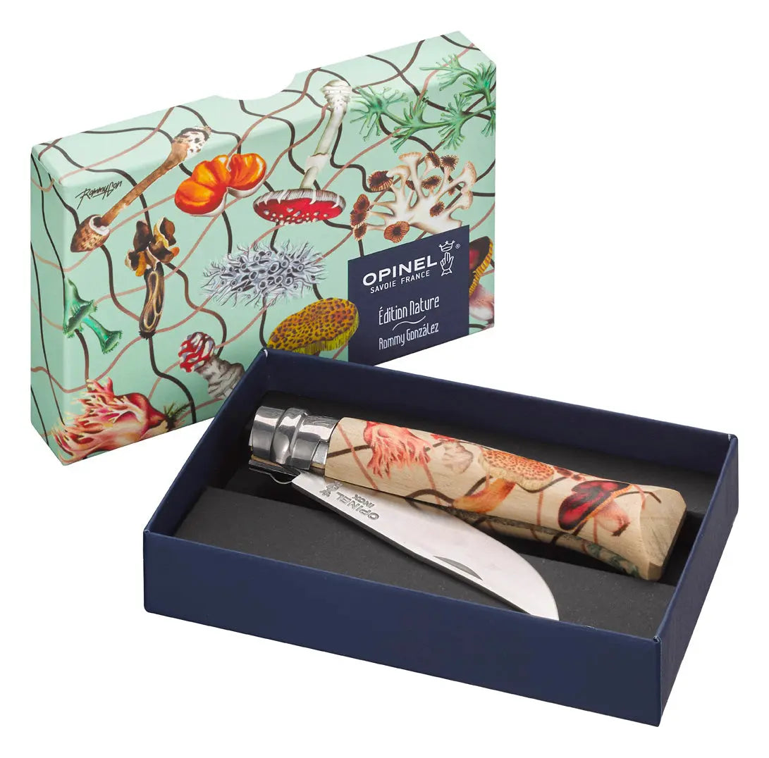 Opinel N08 Editon Nature 大自然限量版 尖頭摺刀 - 遠野倉庫 Yuenye Warehouse