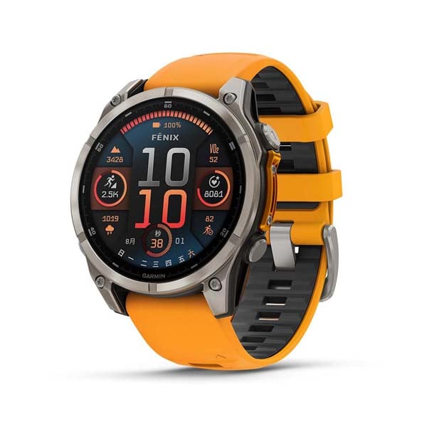 Garmin fēnix 8 AMOLED 43/47/51 mm 全方位戶外進階GPS智慧腕錶系列 - 遠野倉庫 Yuenye Warehouse