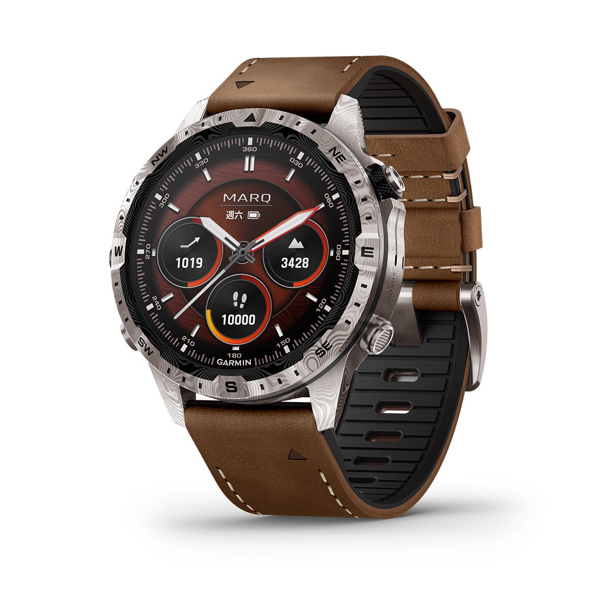 Garmin MARQ 探險者 (Gen 2) - 大馬士革鋼典藏版 智能工藝腕錶