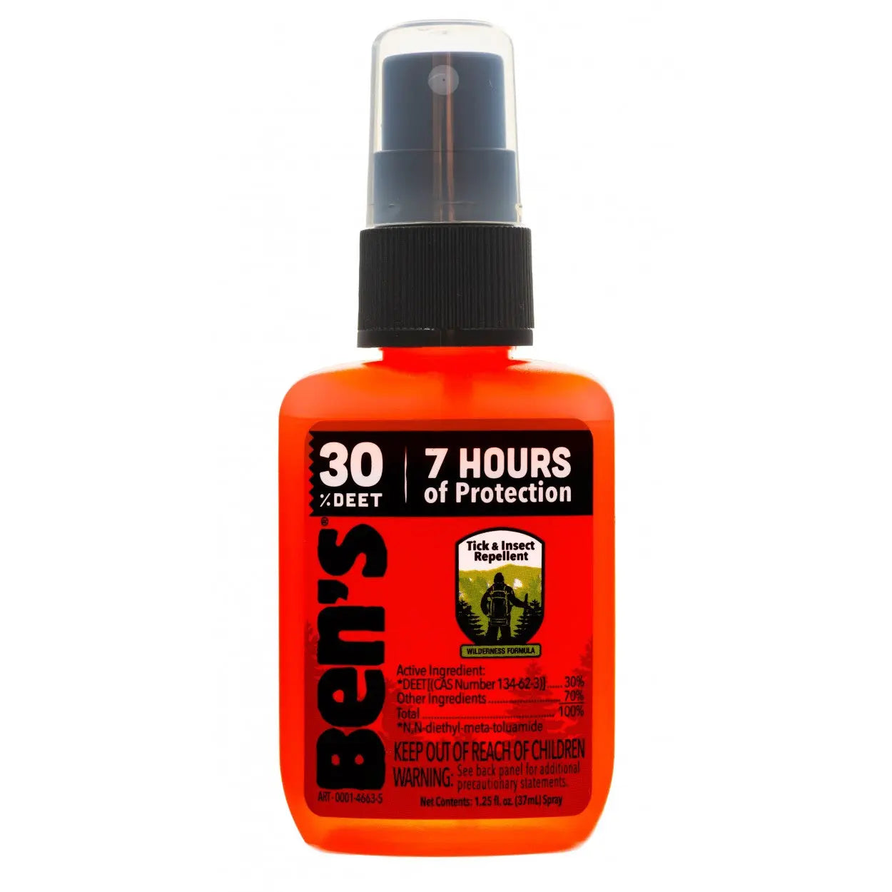 BEN'S 30 PUMP - 30% DEET 蚊怕水 (37ml/100ml) - 遠野倉庫 Yuenye Warehouse