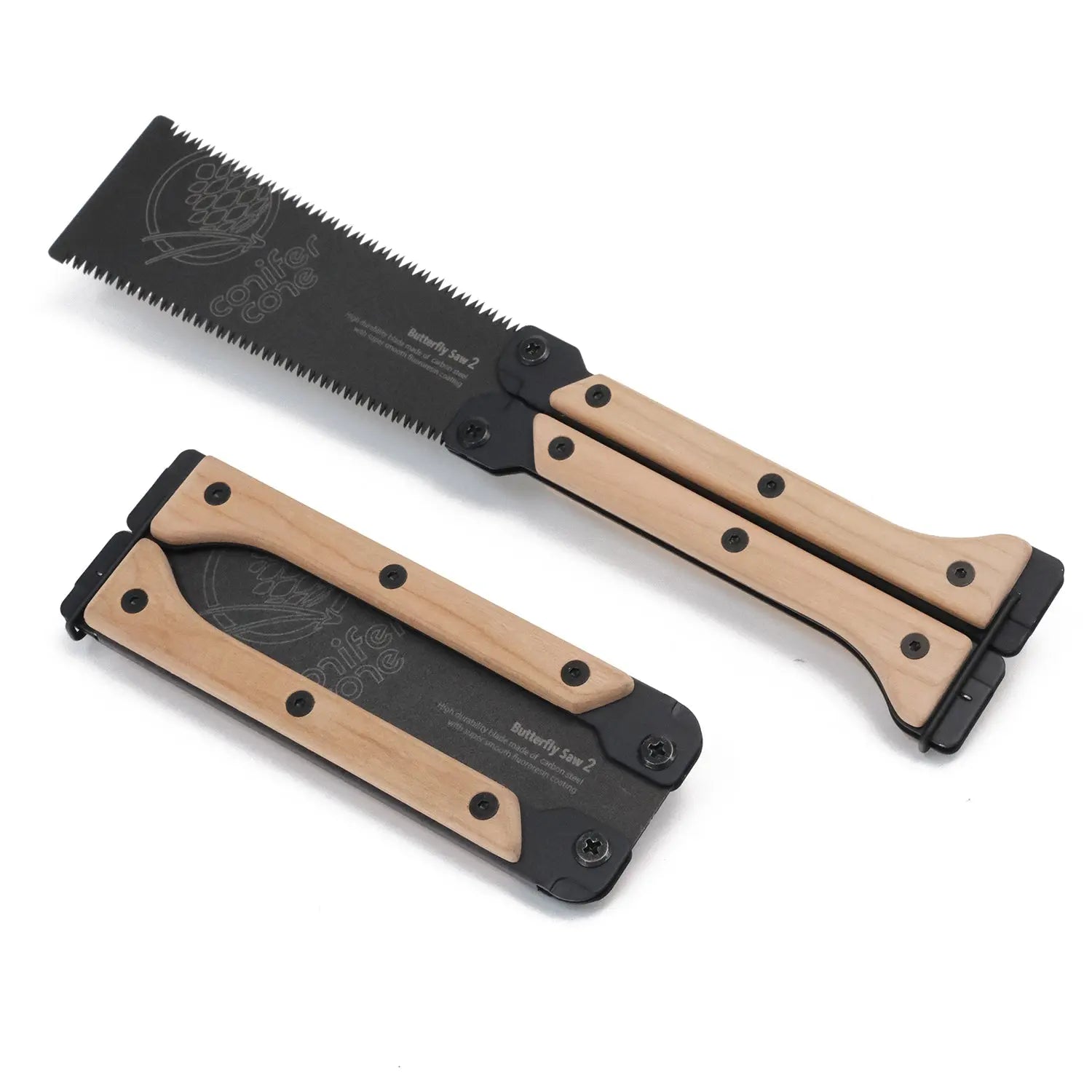 Conifer Cone Butterfly Folding Saw 2 摺疊雙刃蝴蝶鋸 - 遠野倉庫 Yuenye Warehouse