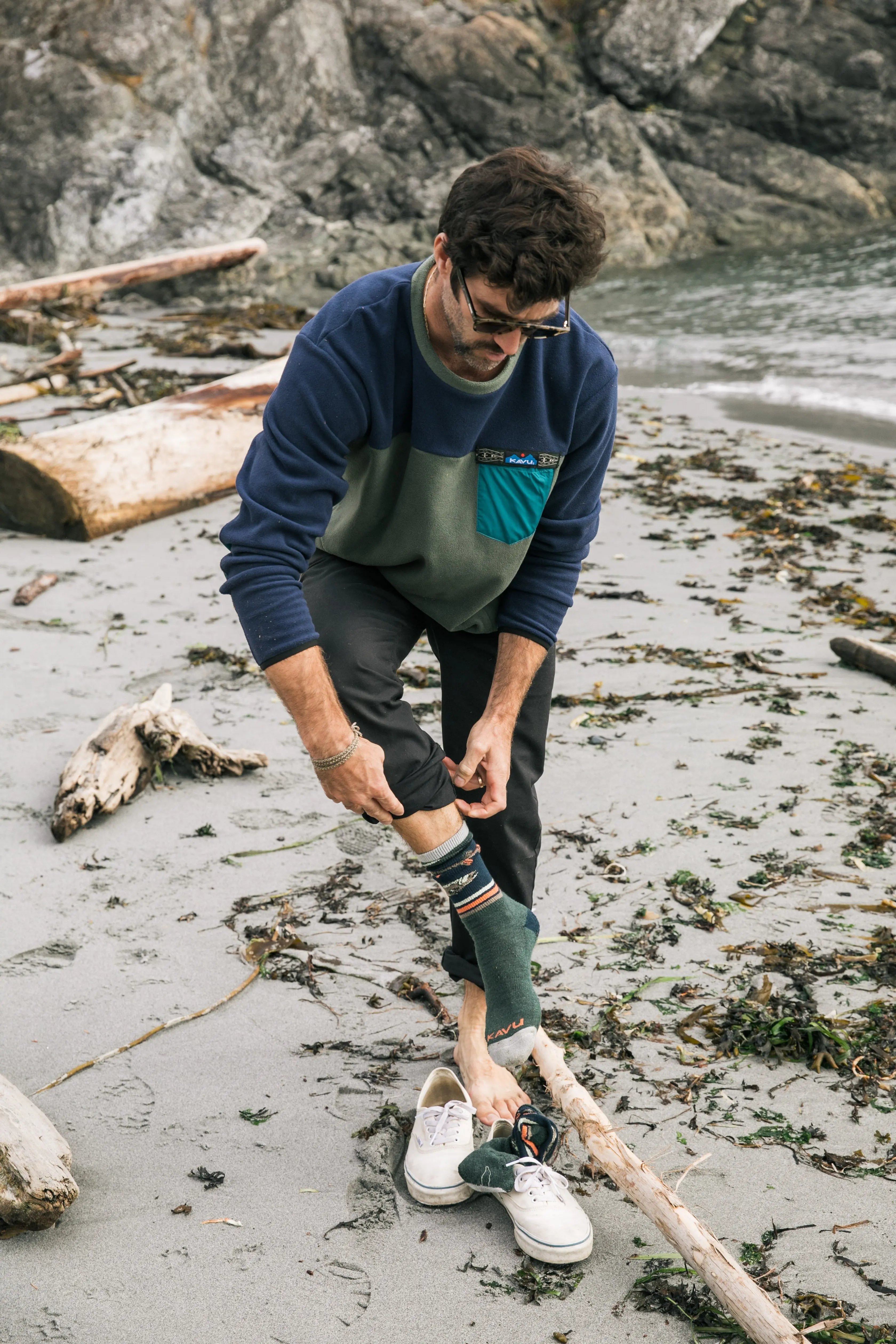 KAVU Moonwalk Socks 保暖羊毛襪 KAVU