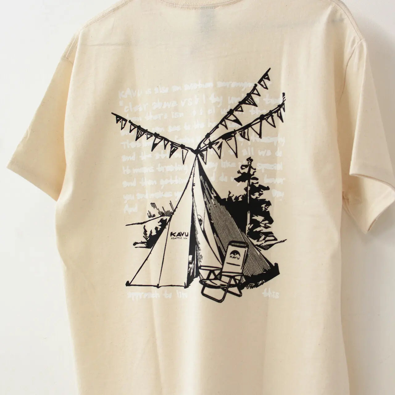 KAVU Tent Tee 帳篷圖案 T 恤 (S24日版) - 遠野倉庫 Yuenye Warehouse