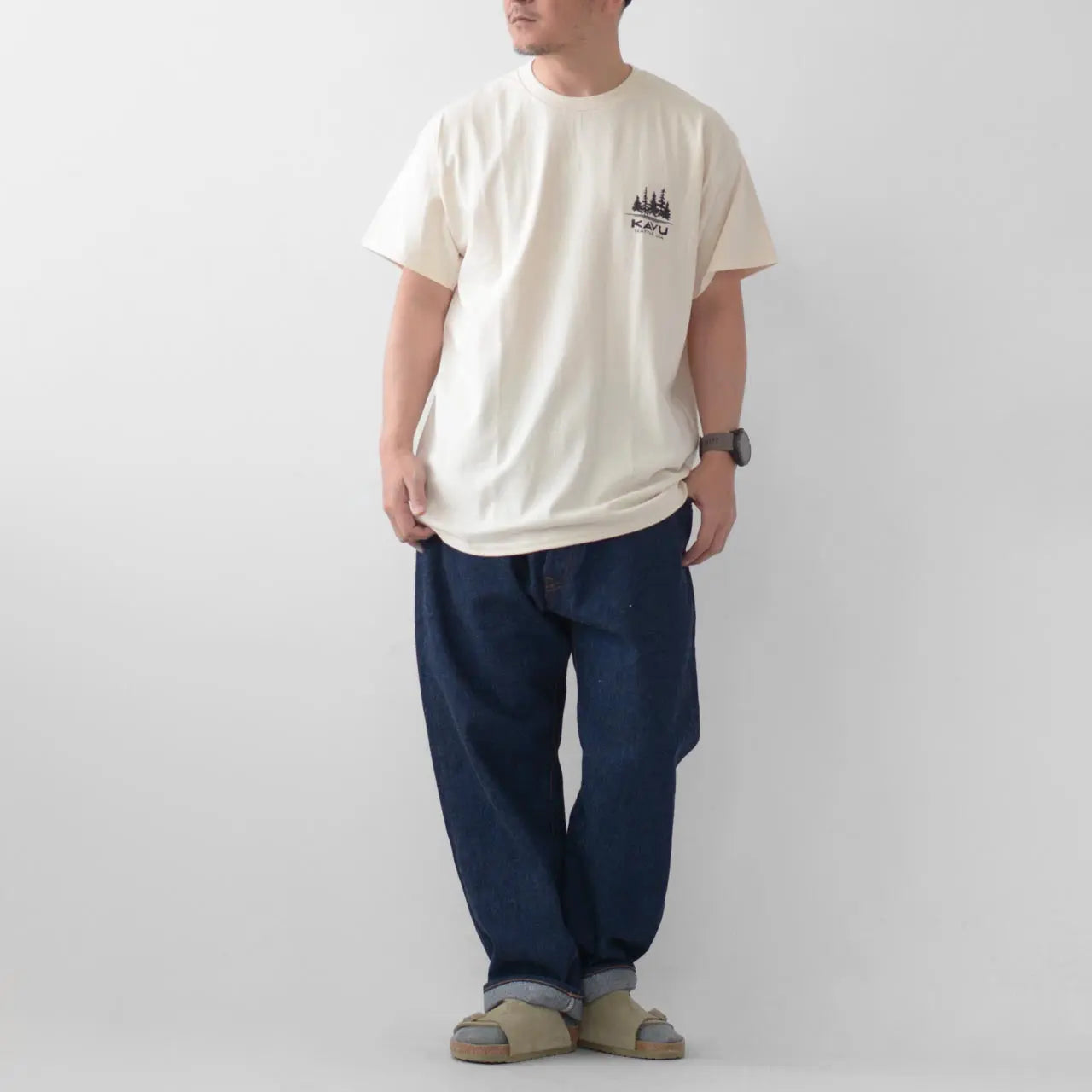 KAVU Coffee Tee 咖啡圖案 T 恤 (S24日版) - 遠野倉庫 Yuenye Warehouse