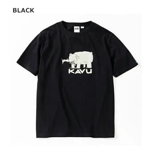 KAVU Hai Bear Tee 高熊T恤 (S24日版) - 遠野倉庫 Yuenye Warehouse