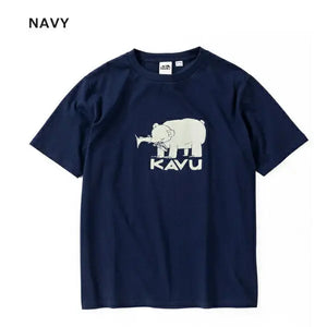 KAVU Hai Bear Tee 高熊T恤 (S24日版) - 遠野倉庫 Yuenye Warehouse