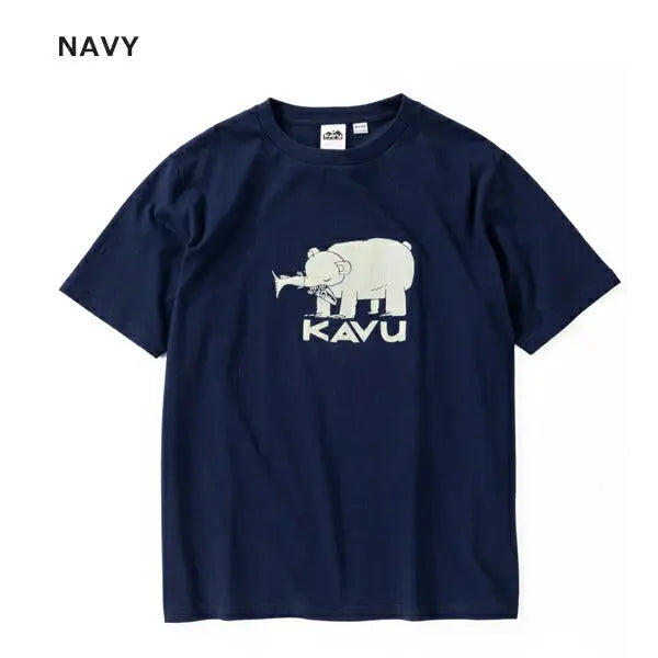 KAVU Hai Bear Tee 高熊T恤 (S24日版) - 遠野倉庫 Yuenye Warehouse