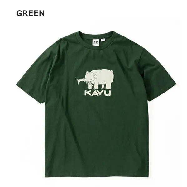 KAVU Hai Bear Tee 高熊T恤 (S24日版) - 遠野倉庫 Yuenye Warehouse