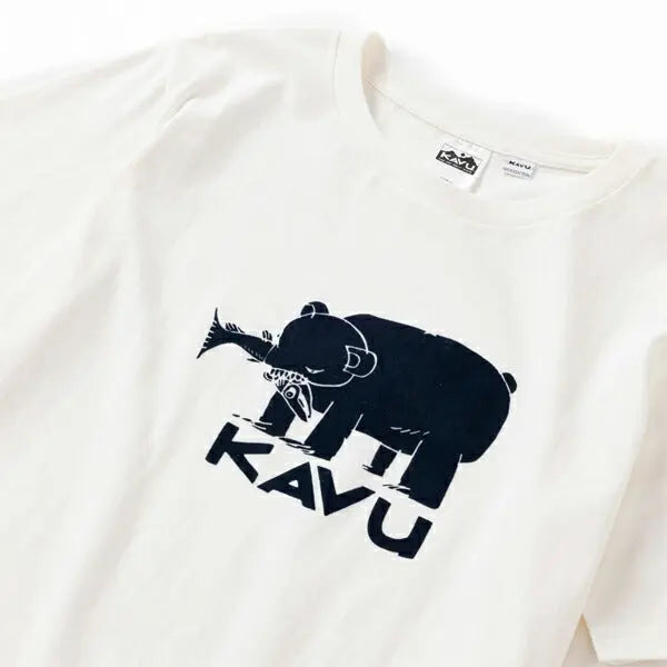 KAVU Hai Bear Tee 高熊T恤 (S24日版) - 遠野倉庫 Yuenye Warehouse