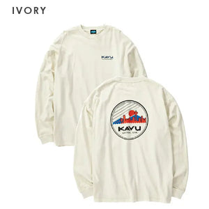 KAVU City Logo LS Tee 城市標誌長袖T恤 (S24日版) - 遠野倉庫 Yuenye Warehouse