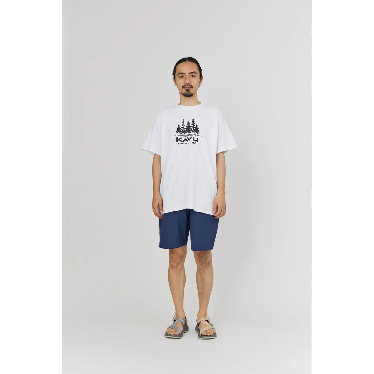 KAVU BBQ Tee 燒烤圖案 T 恤 (S24日版) - 遠野倉庫 Yuenye Warehouse