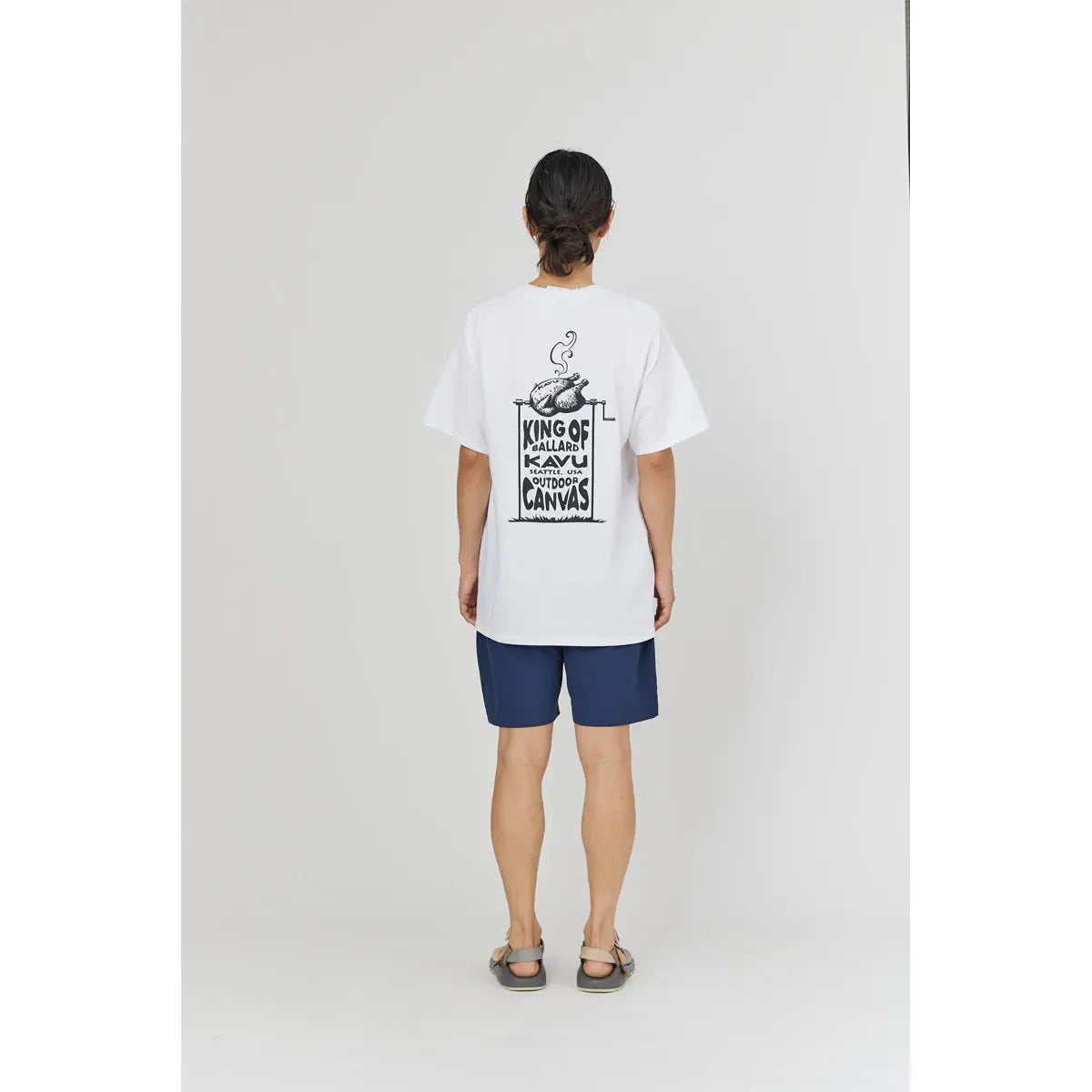 KAVU BBQ Tee 燒烤圖案 T 恤 (S24日版) - 遠野倉庫 Yuenye Warehouse