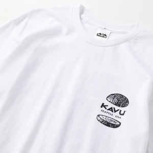 KAVU Burger Tee 漢堡圖案 T 恤 (S24日版) - 遠野倉庫 Yuenye Warehouse