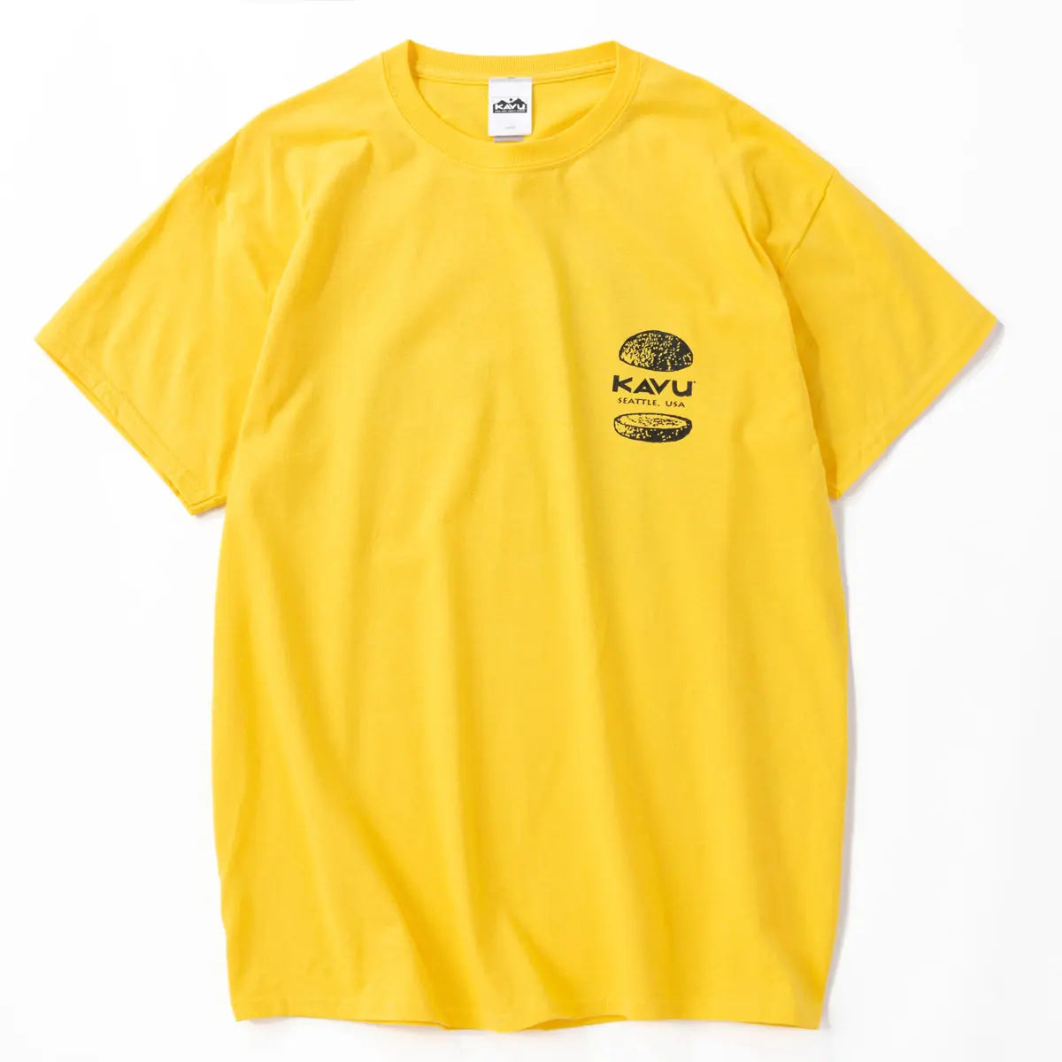 KAVU Burger Tee 漢堡圖案 T 恤 (S24日版) - 遠野倉庫 Yuenye Warehouse