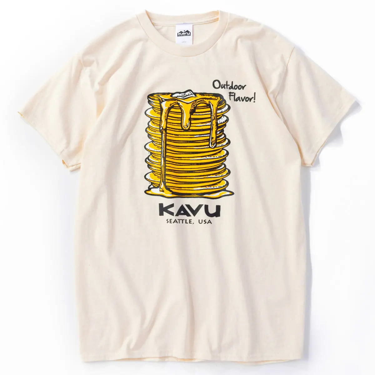 KAVU Pancake Tee 班戟圖案 T 恤 (S24日版) - 遠野倉庫 Yuenye Warehouse