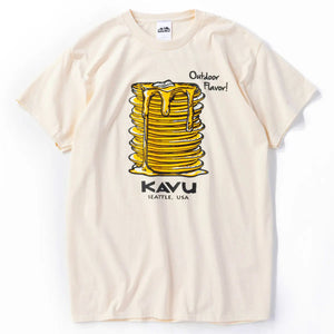 KAVU Pancake Tee 班戟圖案 T 恤 (S24日版) - 遠野倉庫 Yuenye Warehouse