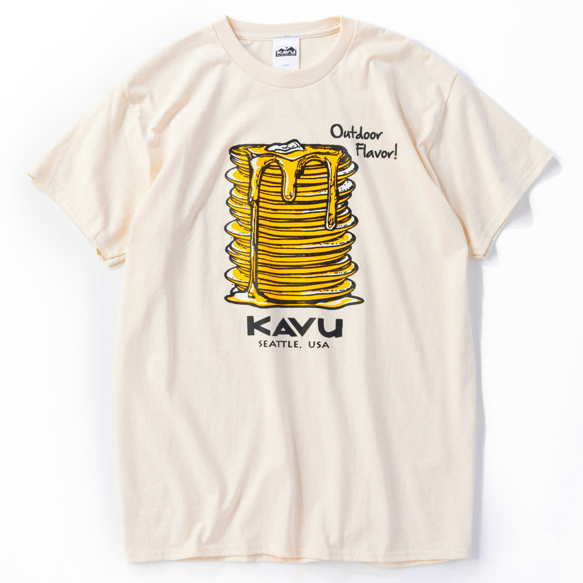 KAVU Pancake Tee 班戟圖案 T 恤 (S24日版)