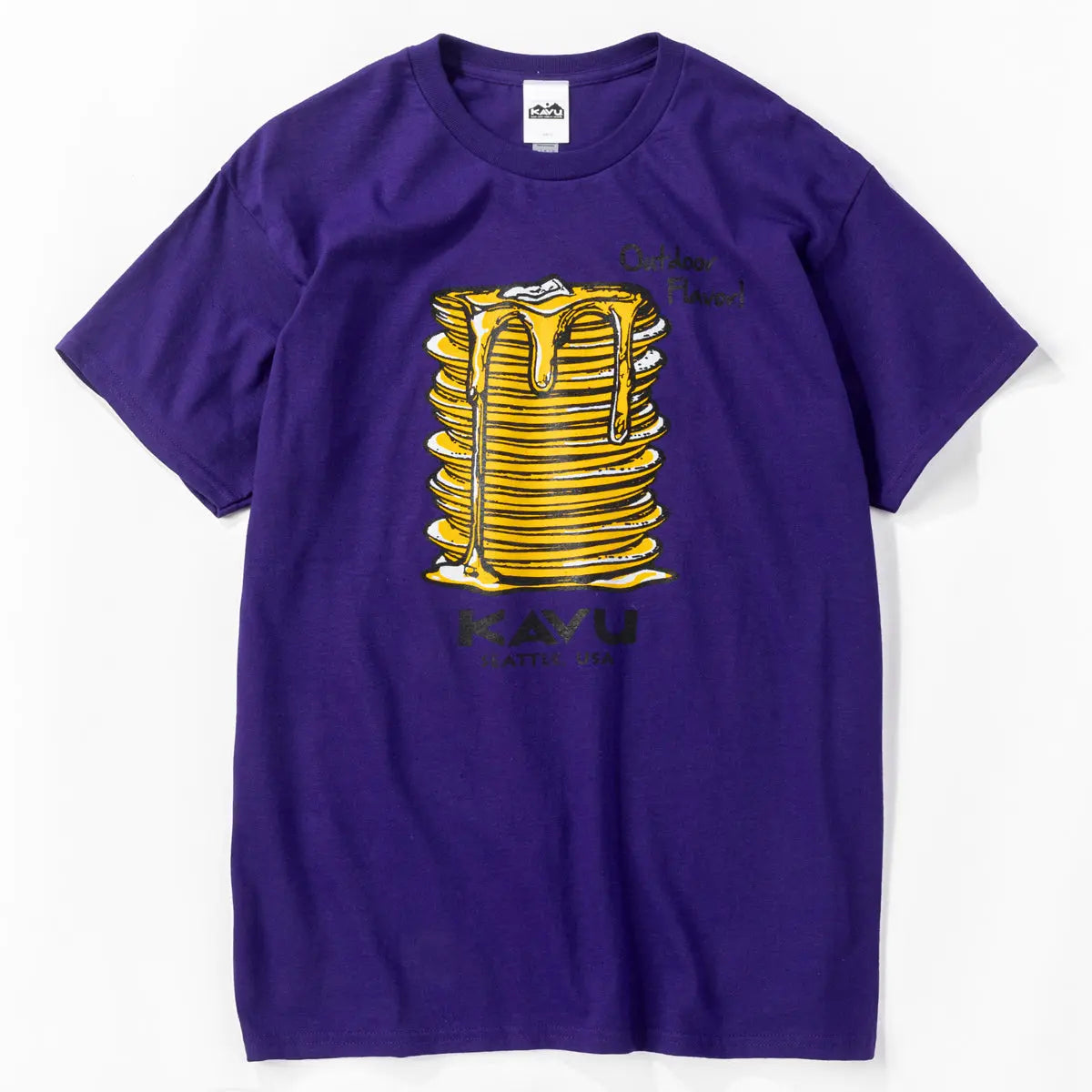 KAVU Pancake Tee 班戟圖案 T 恤 (S24日版) - 遠野倉庫 Yuenye Warehouse
