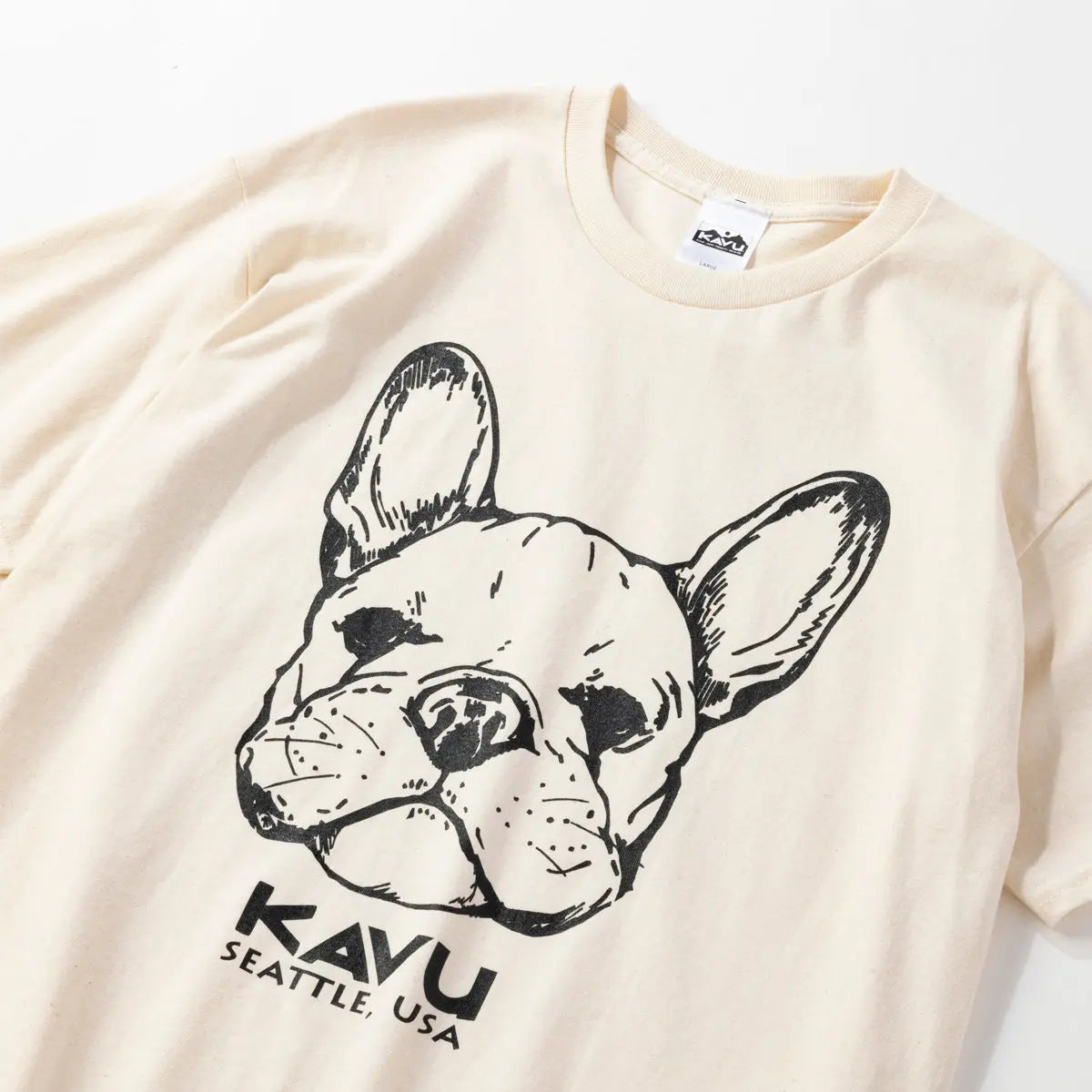 KAVU Dog Tee 狗仔圖案 T 恤 (S24日版) - 遠野倉庫 Yuenye Warehouse