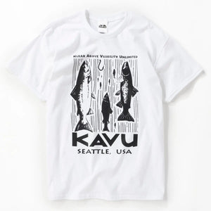 KAVU Salmon Tee 鮭魚圖案 T 恤 (S24日版) - 遠野倉庫 Yuenye Warehouse