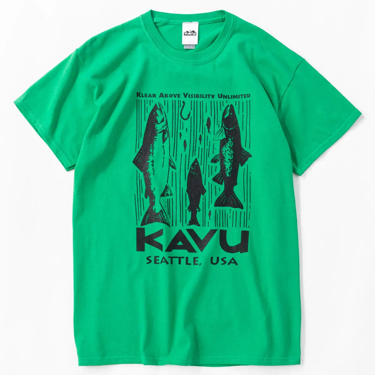 KAVU Salmon Tee 鮭魚圖案 T 恤 (S24日版) - 遠野倉庫 Yuenye Warehouse