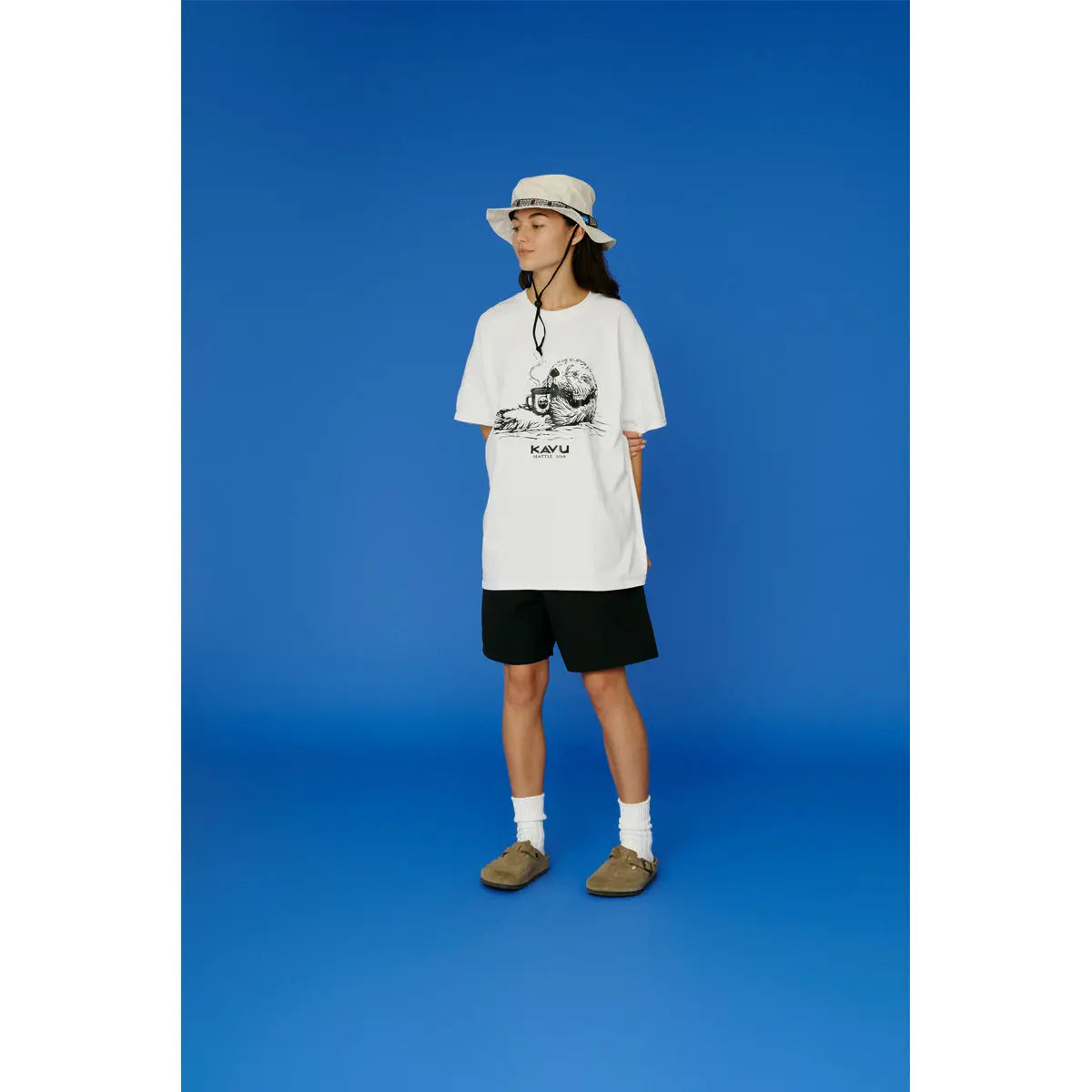 KAVU Sea Otter Tee 海獺 T 恤 (S24日版) - 遠野倉庫 Yuenye Warehouse