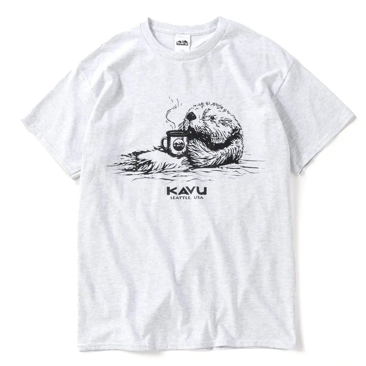 KAVU Sea Otter Tee 海獺 T 恤 (S24日版) - 遠野倉庫 Yuenye Warehouse