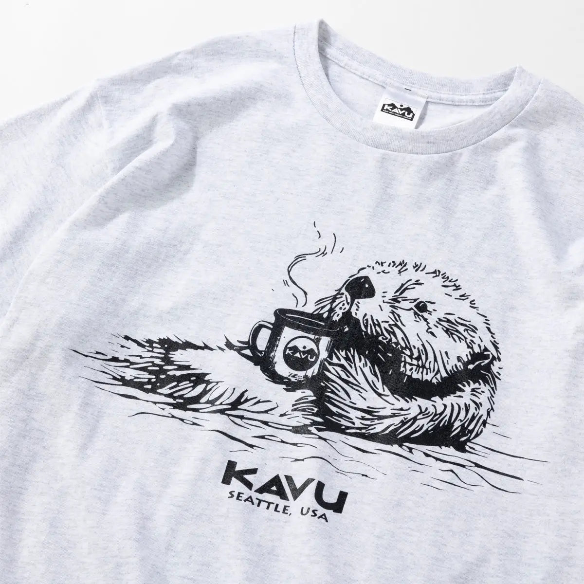 KAVU Sea Otter Tee 海獺 T 恤 (S24日版) - 遠野倉庫 Yuenye Warehouse