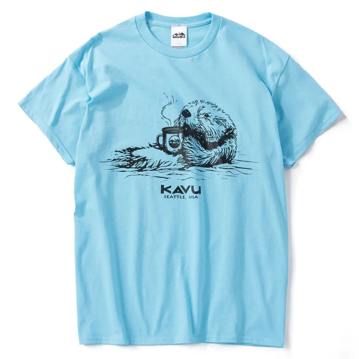 KAVU Sea Otter Tee 海獺 T 恤 (S24日版) - 遠野倉庫 Yuenye Warehouse