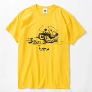 KAVU Sea Otter Tee 海獺 T 恤 (S24日版) - 遠野倉庫 Yuenye Warehouse