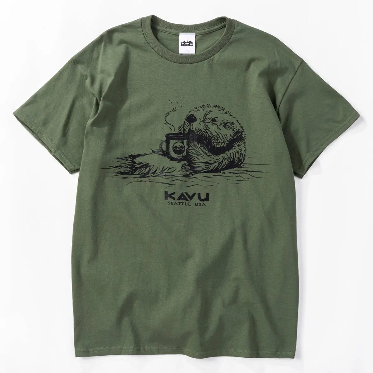 KAVU Sea Otter Tee 海獺 T 恤 (S24日版) - 遠野倉庫 Yuenye Warehouse