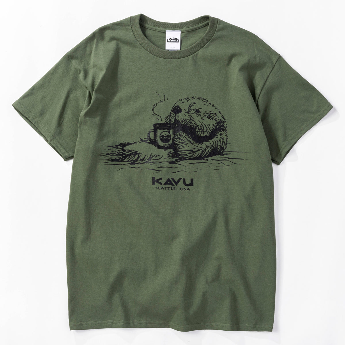 KAVU Sea Otter Tee 海獺 T 恤 (S24日版)