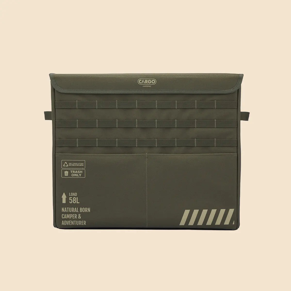 CARGO Container Twin Trash Box 工業風磁吸式掀蓋垃圾桶 Cargo
