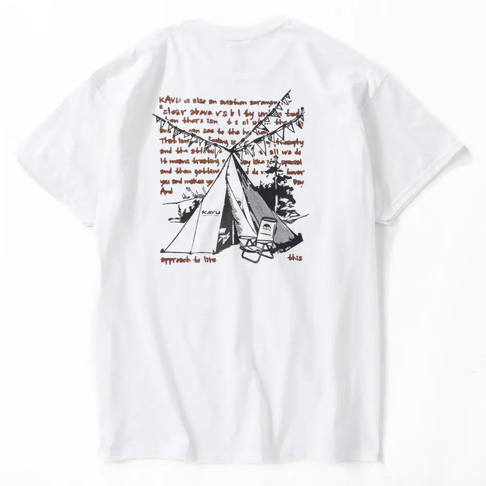KAVU Tent Tee 帳篷圖案 T 恤 (S24日版) - 遠野倉庫 Yuenye Warehouse