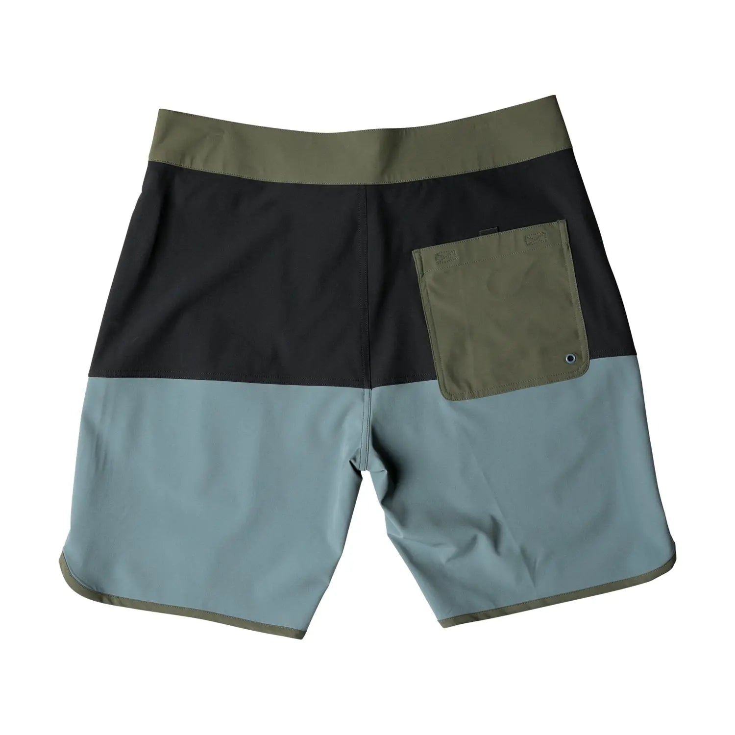 KAVU Land Or Sea 拼色彈性短褲(S24) - Kelp Leaf - 遠野倉庫 Yuenye Warehouse
