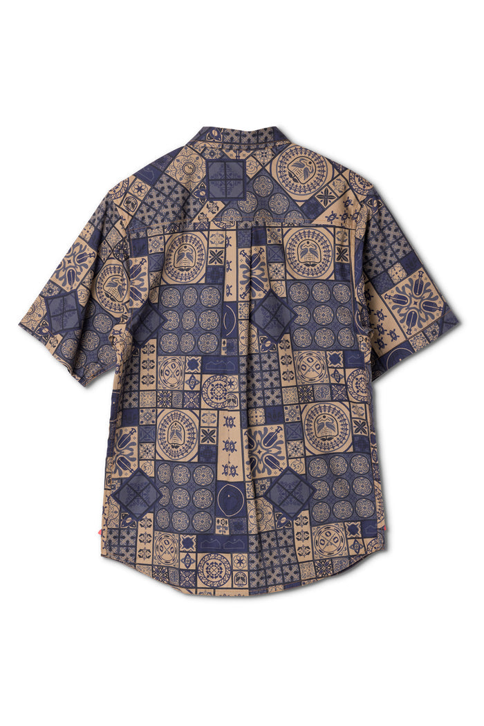 KAVU Festaruski Shirt 派對短袖襯衫 (S24) - Adventure Tile