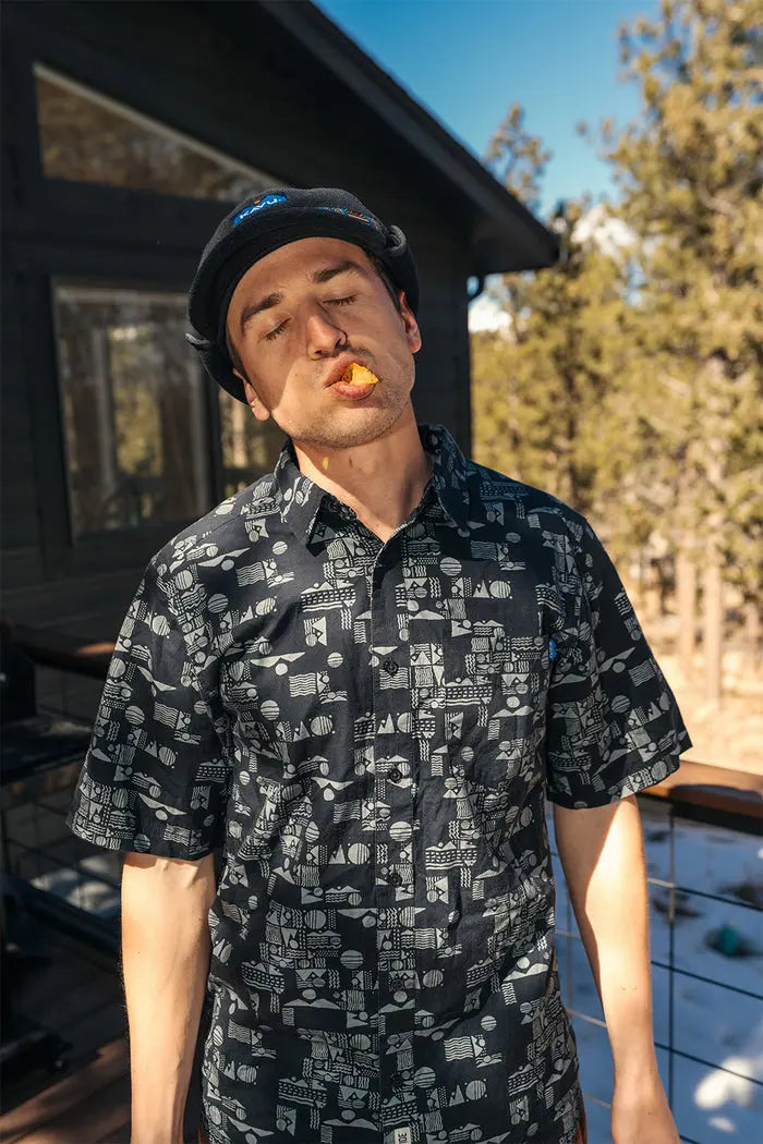 KAVU Festaruski Shirt 派對短袖襯衫 (S24) - Upmost Summit KAVU