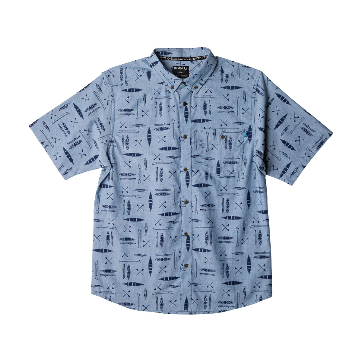 KAVU Juan Shirt 休閒短袖襯衫 (S24) - Paddle Onward