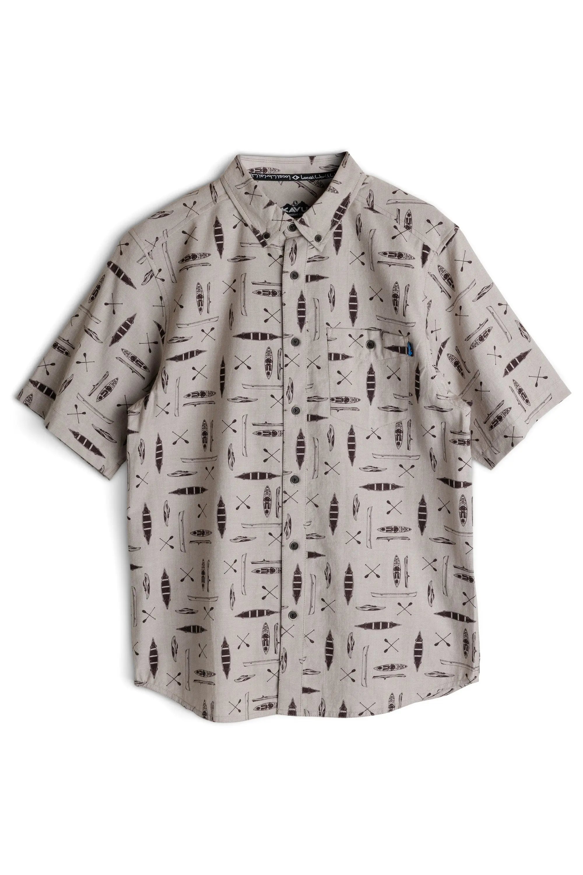 KAVU Juan Shirt 休閒短袖襯衫 (S25) - Paddle To KAVU