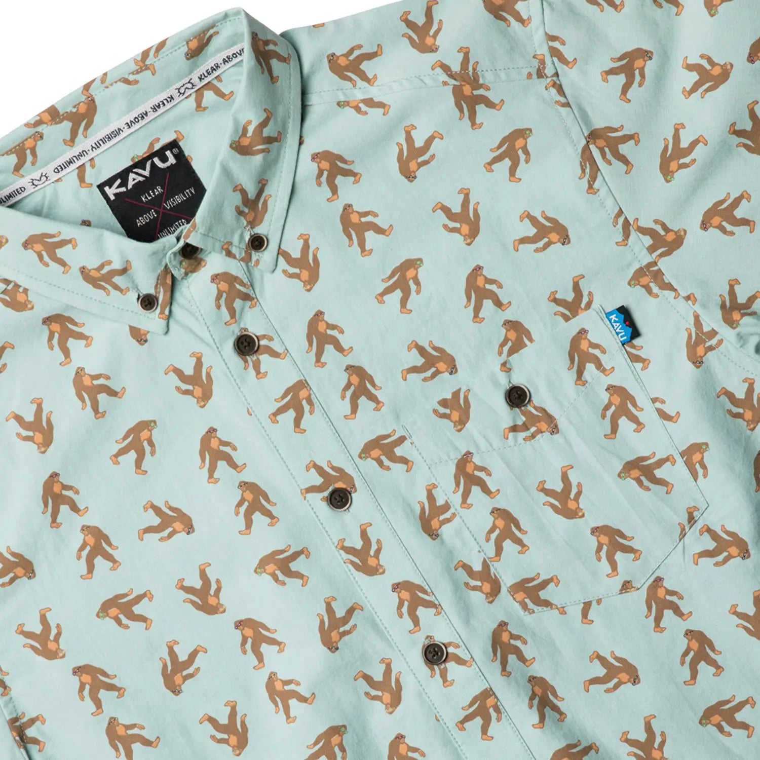 KAVU Juan Shirt 休閒短袖襯衫 (S24) - Sasquatch Park - 遠野倉庫 Yuenye Warehouse