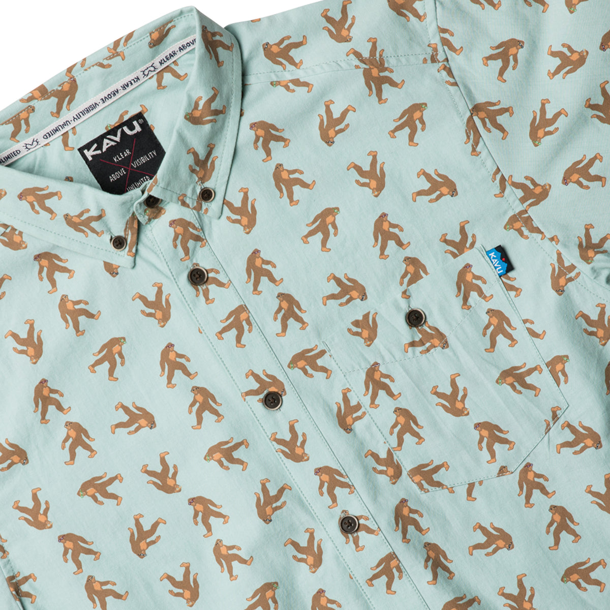 KAVU Juan Shirt 休閒短袖襯衫 (S24) - Sasquatch Park