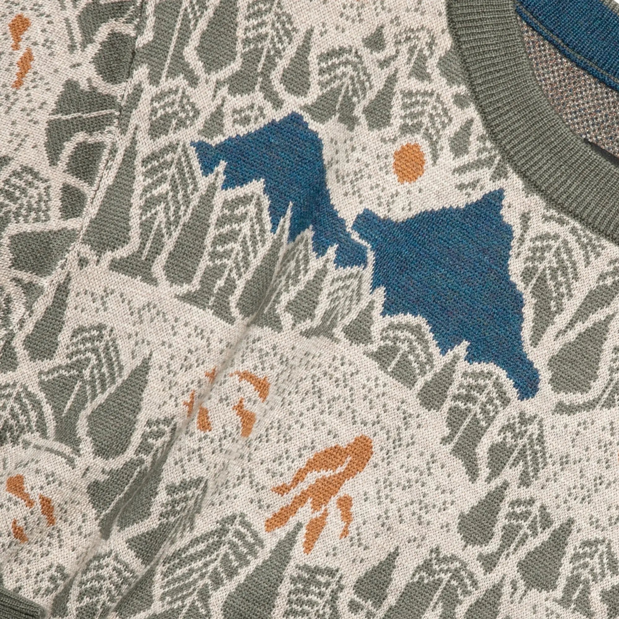 KAVU Highline Sasquatch Hike 圓領毛衣 - 大腳野人遠足 KAVU