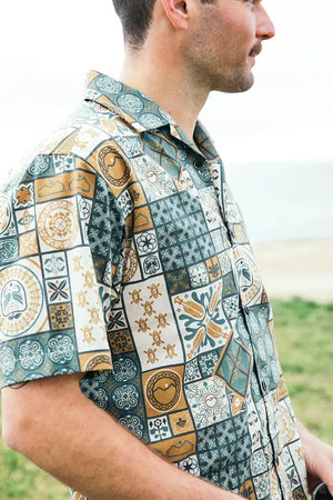 KAVU Bainbridge Shirt 休閒短袖襯衫(S24) - Everyday Play - 遠野倉庫 Yuenye Warehouse