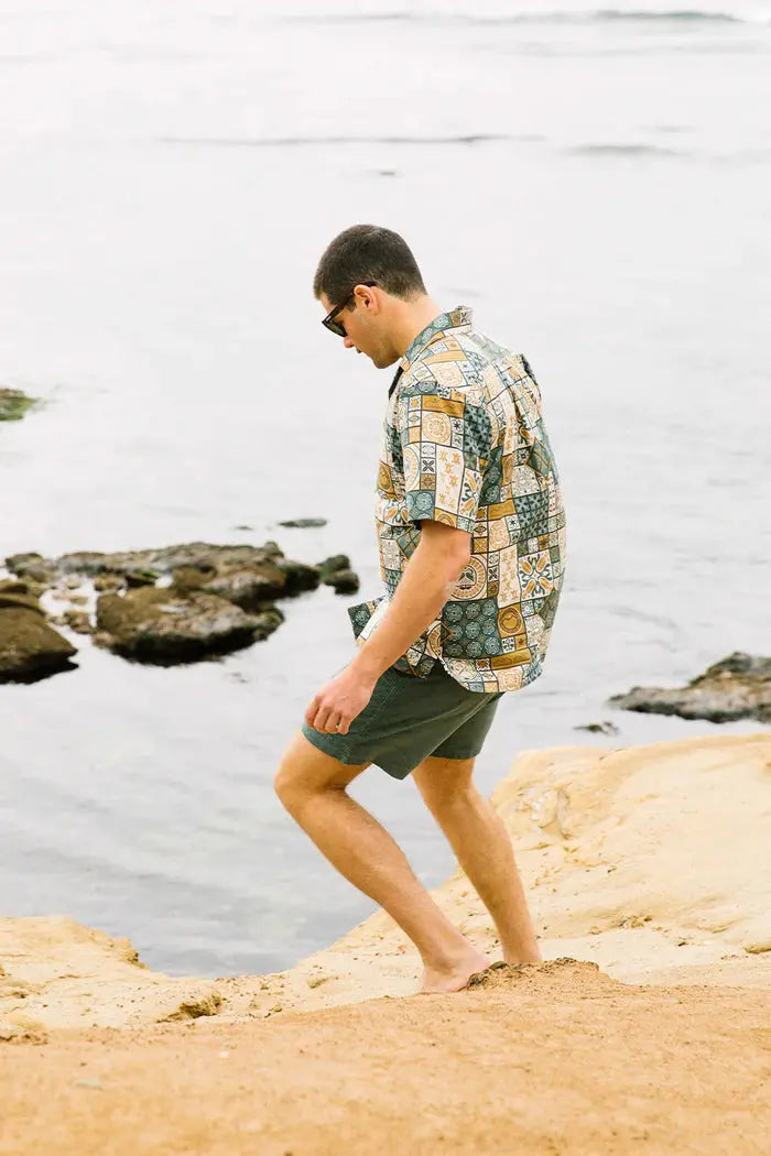 KAVU Bainbridge Shirt 休閒短袖襯衫(S24) - Everyday Play - 遠野倉庫 Yuenye Warehouse