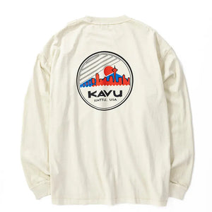 KAVU City Logo LS Tee 城市標誌長袖T恤 (S24日版) - 遠野倉庫 Yuenye Warehouse
